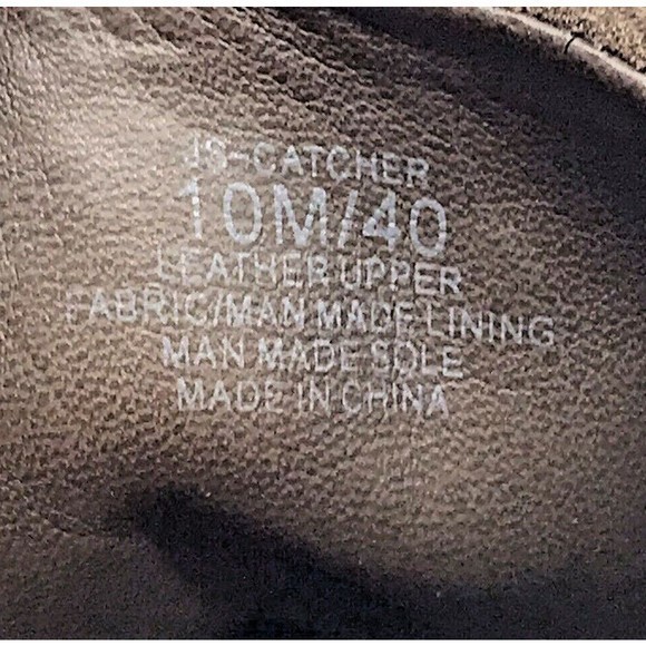 Jessica Simpson Catcher Taupe Suede Leather Wedge Booties Women 10M Lace Up Shoe - Picture 9 of 9